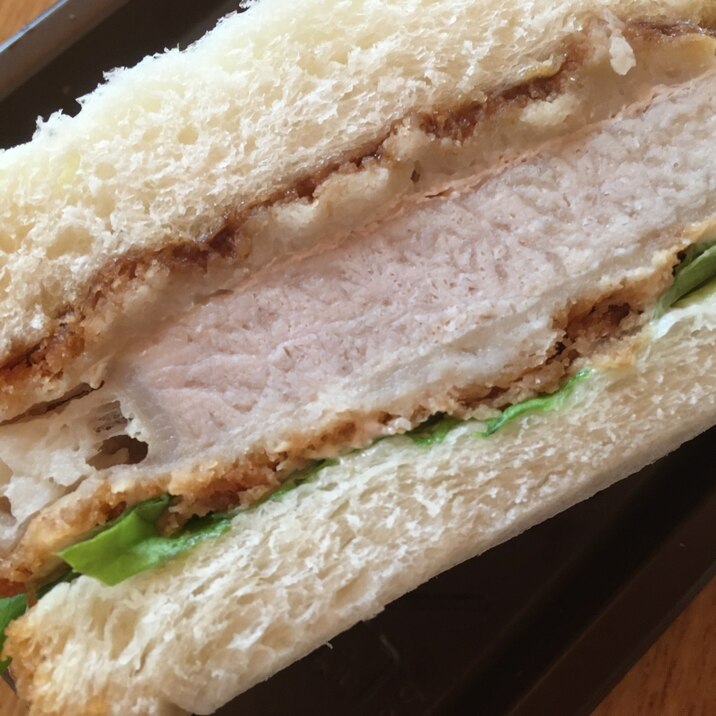 とんかつリメイク!ピリ辛カツサンド